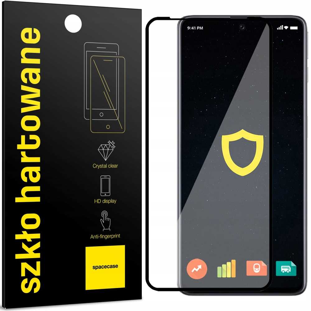 Szkło hartowane SPACECASE Glass 5D do Poco F4 – Idealna ochrona dla Twojego telefonu