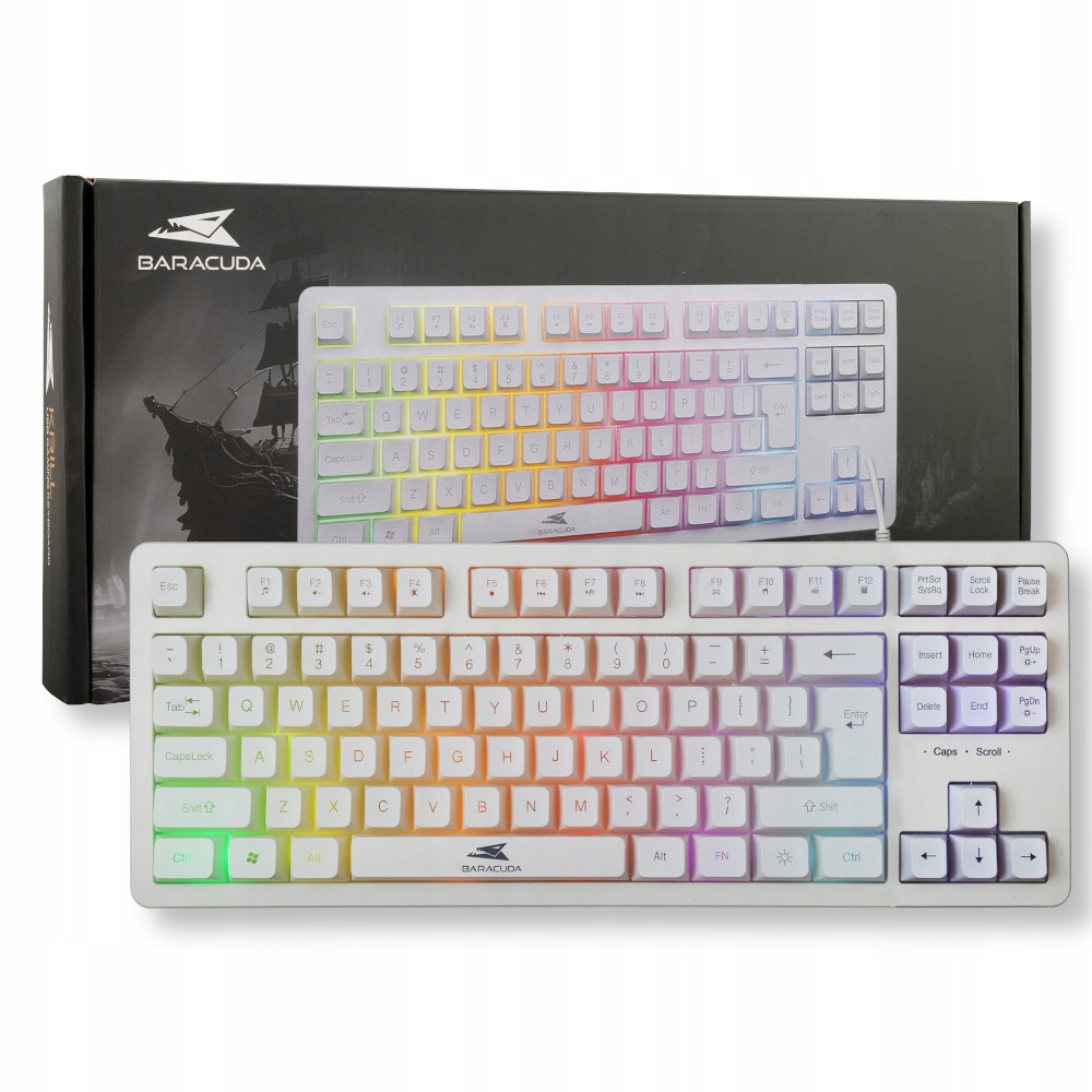 Klawiatura membranowa Baracuda Krill – Komfort i precyzja w każdej grze