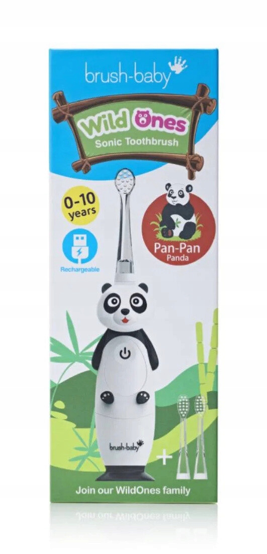 Szczoteczka soniczna WildOnes Panda – Radość z codziennego szczotkowania