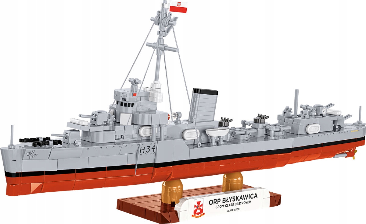 Dlaczego warto zbudować model ORP Błyskawica?