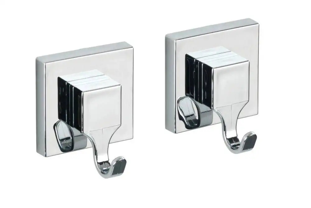 Wieszaki łazienkowe SQUARE 2 sztuki – Praktyczne rozwiązanie do każdej łazienki