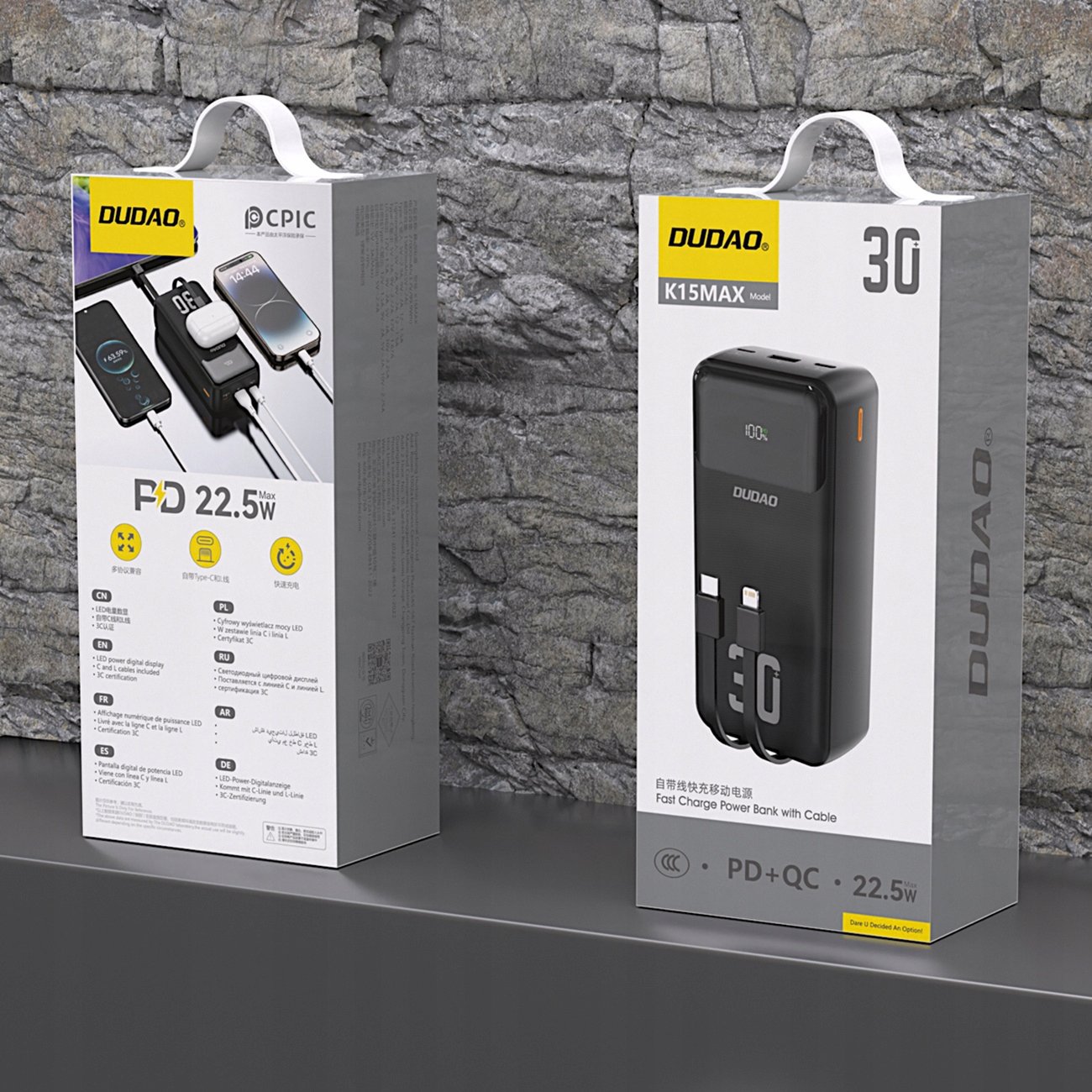 Imponująca pojemność 30000mAh – Niezawodne źródło energii