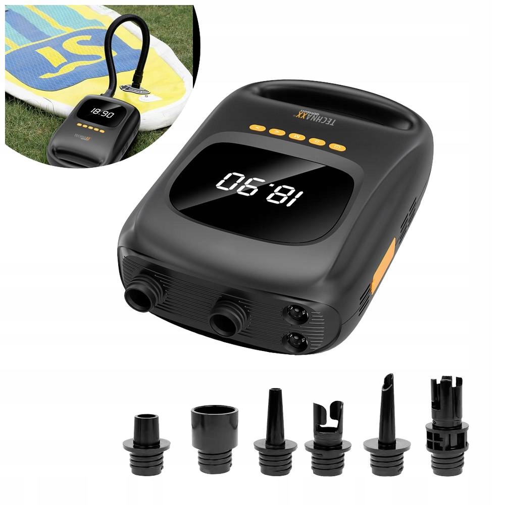 Zestaw akcesoriów – 6 dysz i kable do ładowania