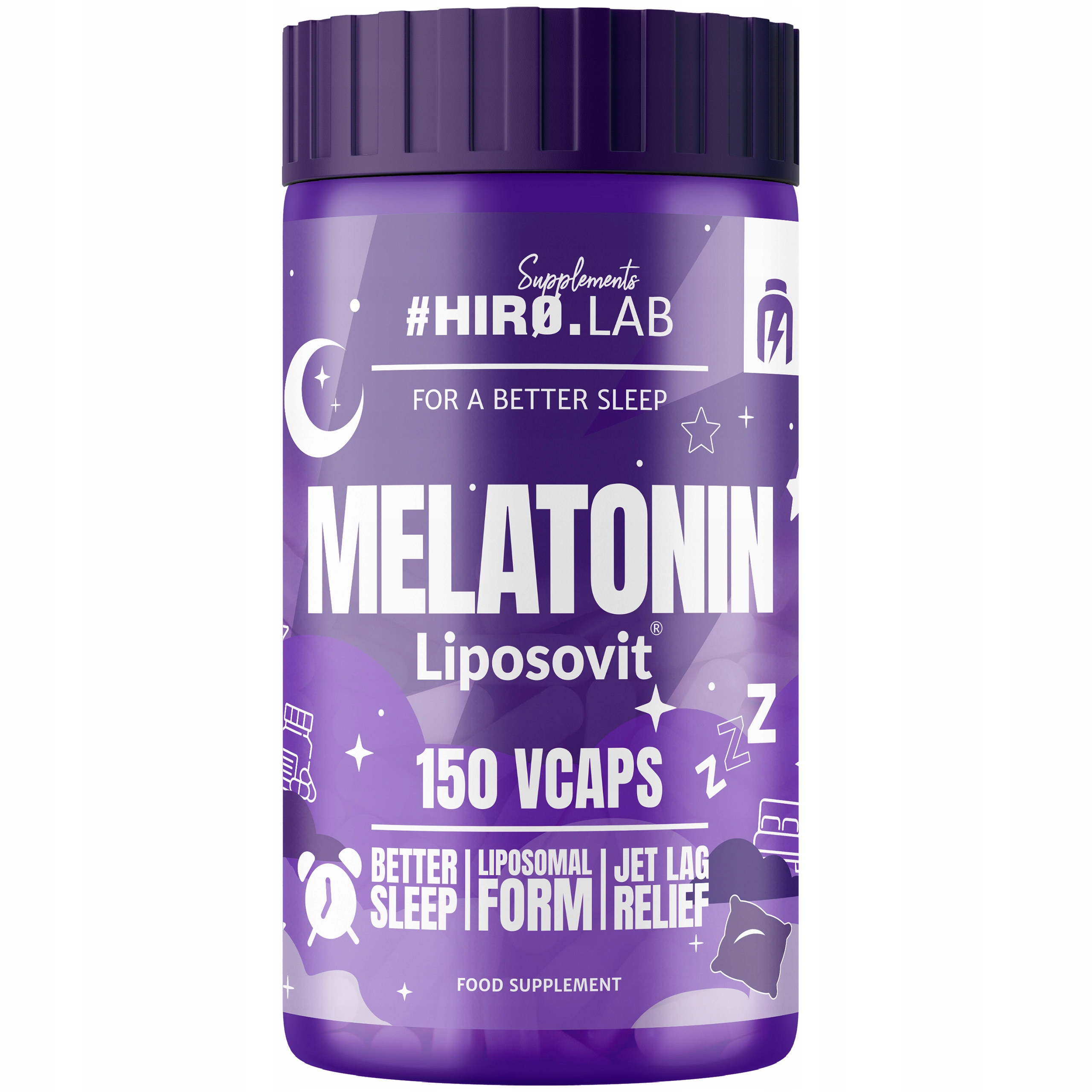 HIRO.LAB - Melatonin Liposovit - Naturalne wsparcie dla zdrowego snu