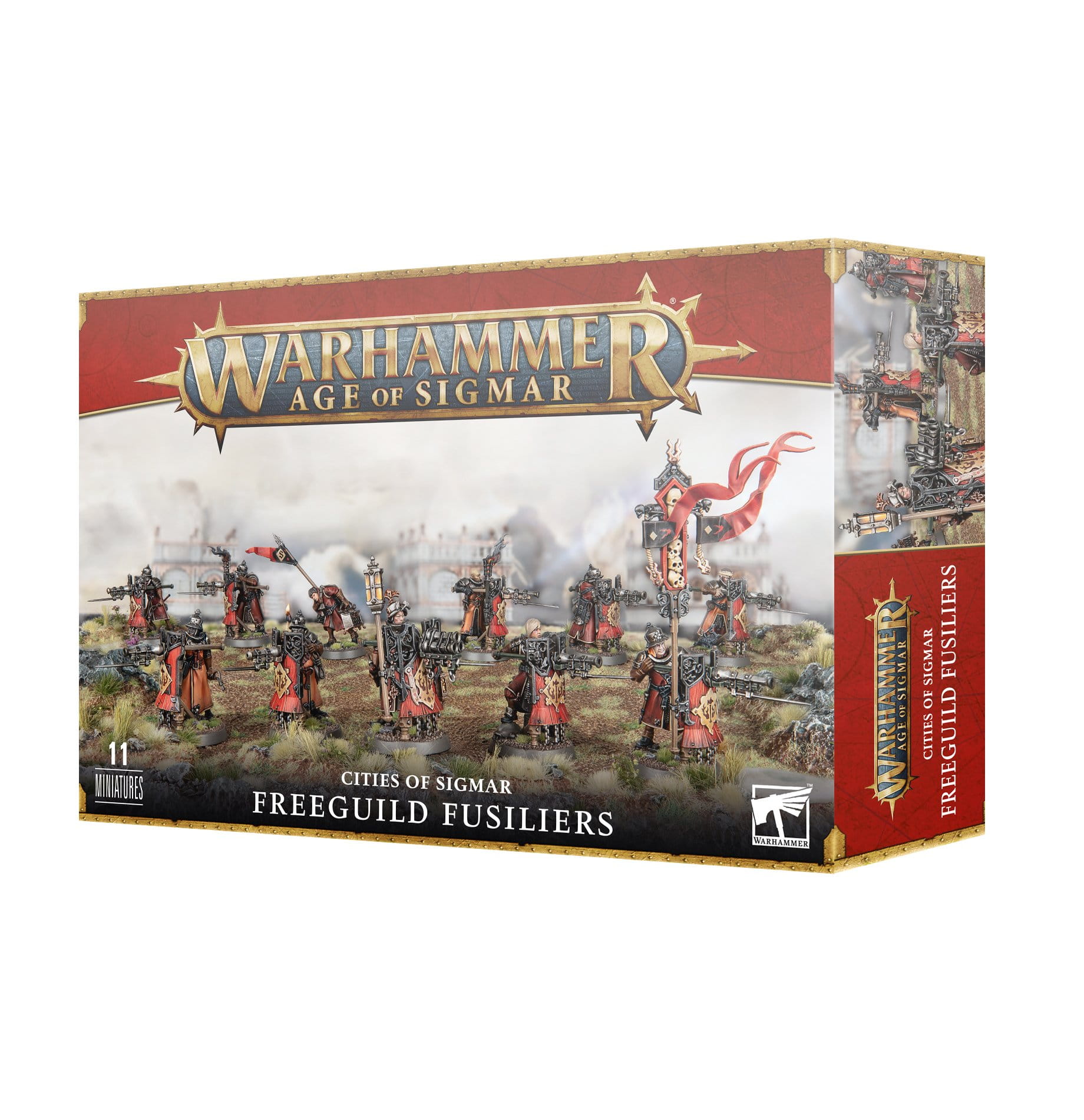 Warhammer Age of Sigmar: Freeguild Fusiliers – Zestaw do bitewnej strategii