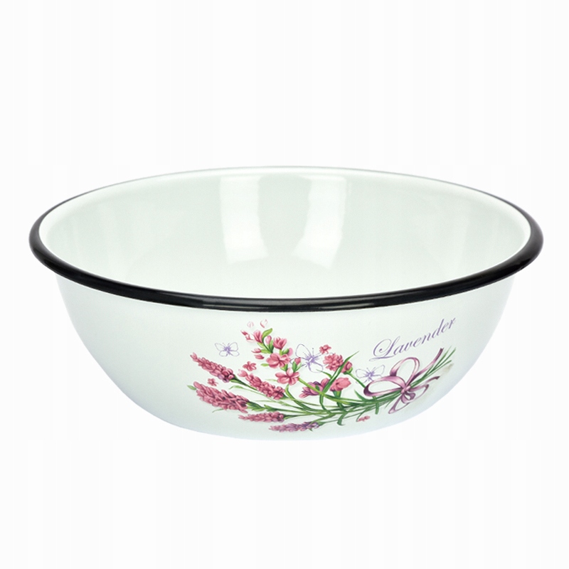 PRYMUS Miska emaliowana lawenda 16 cm – Elegancja i funkcjonalność w Twojej kuchni