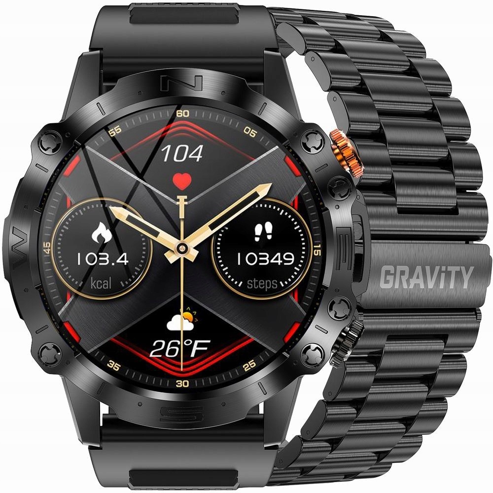 Smartwatch Gravity GT20-1 – Nowoczesny zegarek dla aktywnych