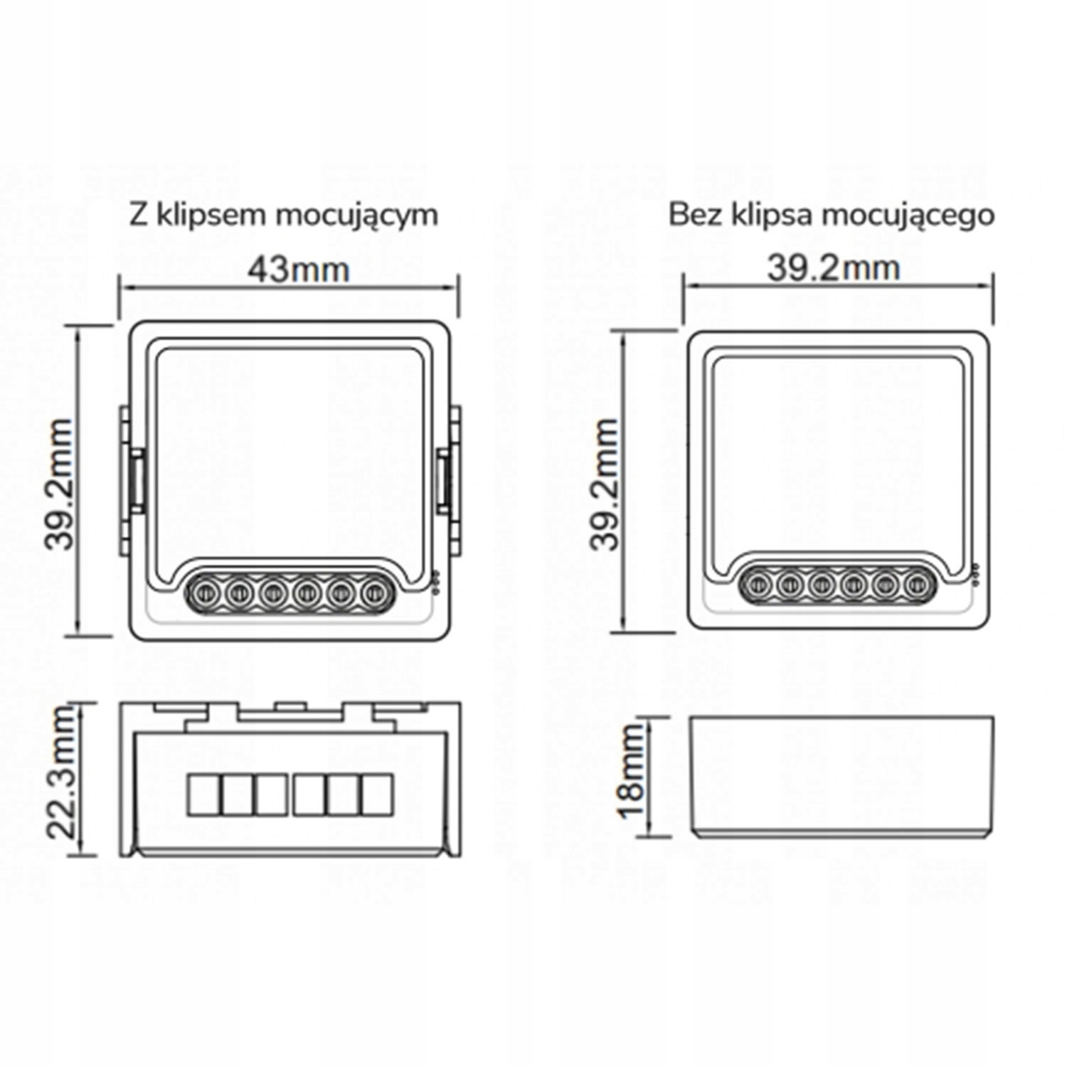 Kompaktowy design – idealny do instalacji w trudnodostępnych miejscach