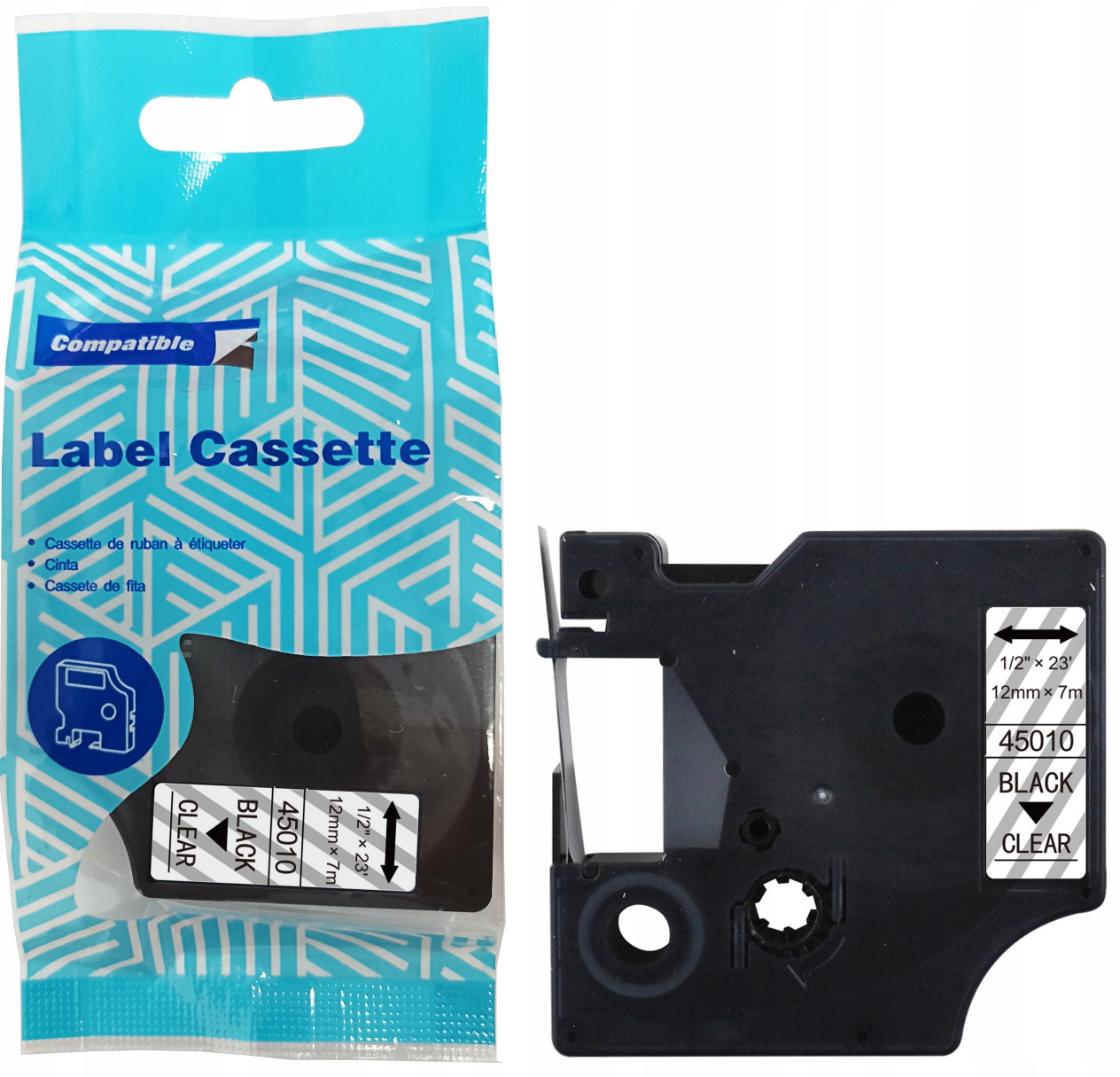 Taśma DYMO D1 45010 – Idealne rozwiązanie do etykietowania