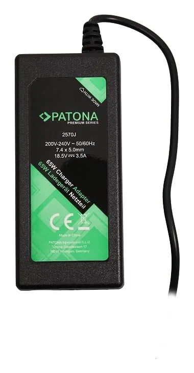 Napięcie i prąd wyjściowy: 18,5V i 3,5A