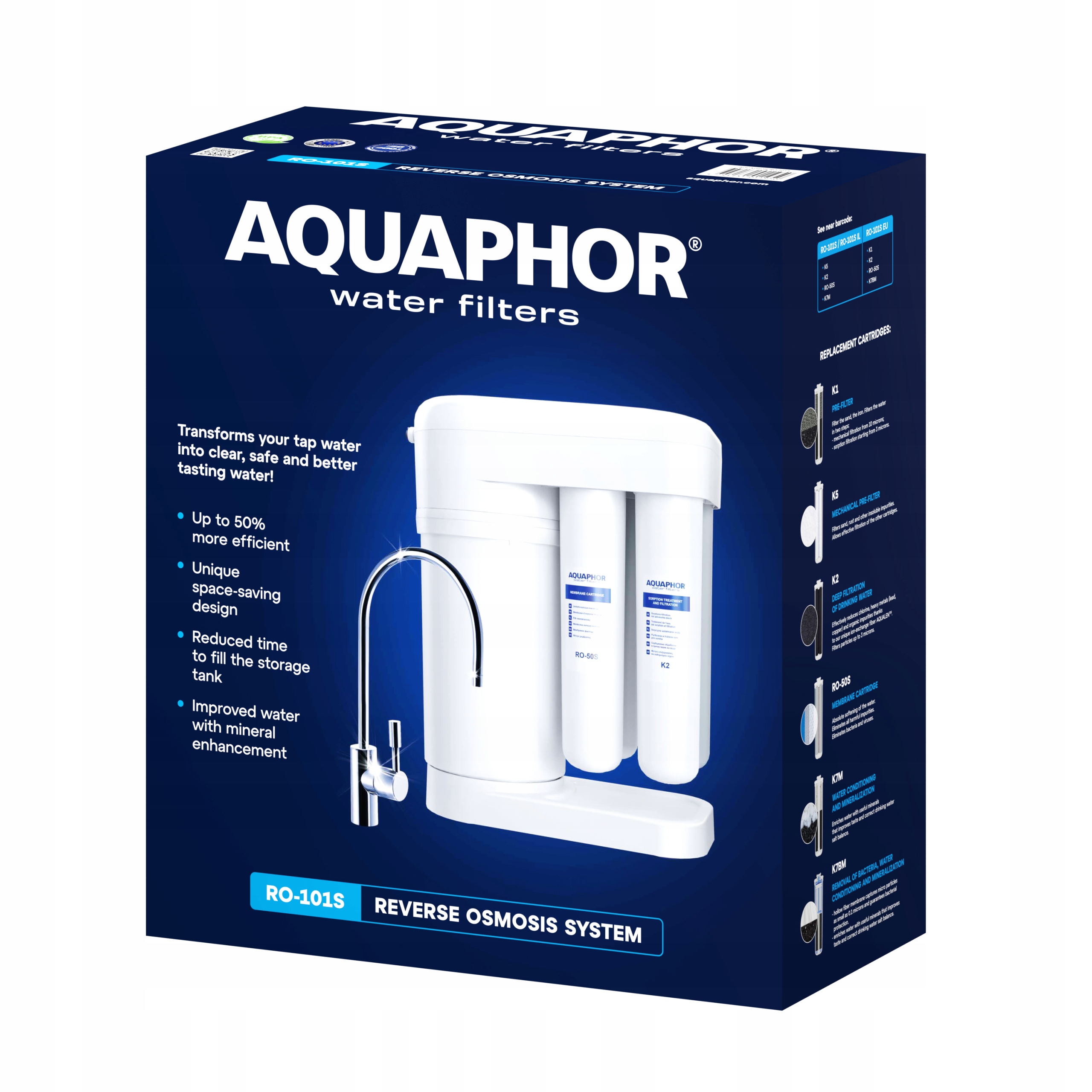 Czysta woda dzięki systemowi filtracji odwróconej osmozy