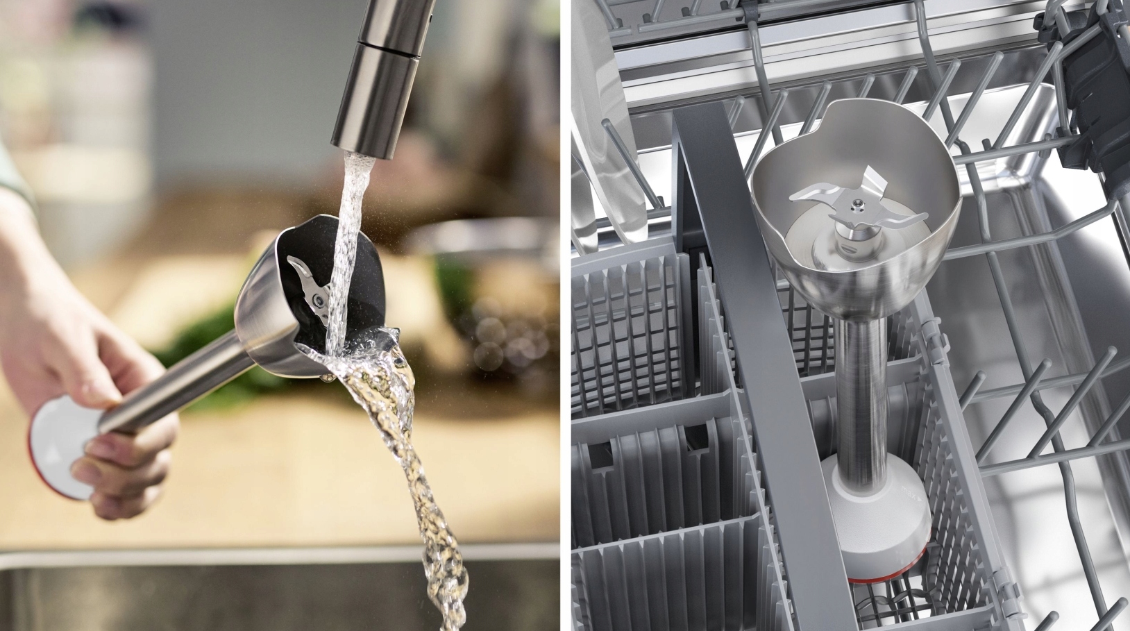 Praktyczny pojemnik do miksowania i odmierzania składników