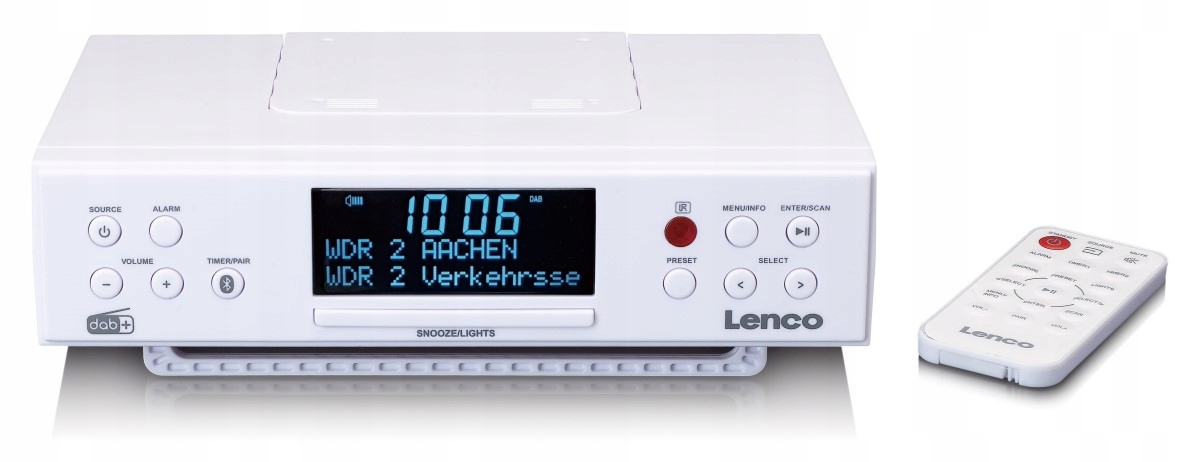 Lenco KCR-190 – Radio kuchenne DAB+/FM z Bluetooth