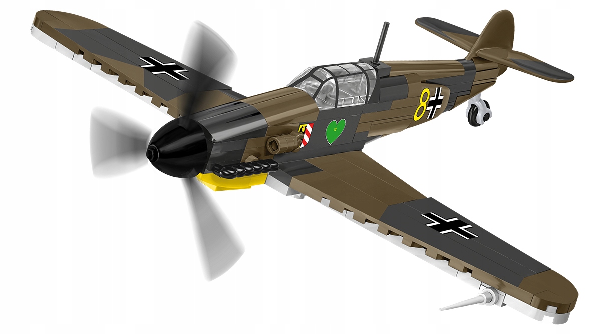 Szczegóły konstrukcyjne modelu Messerschmitt Bf-109F