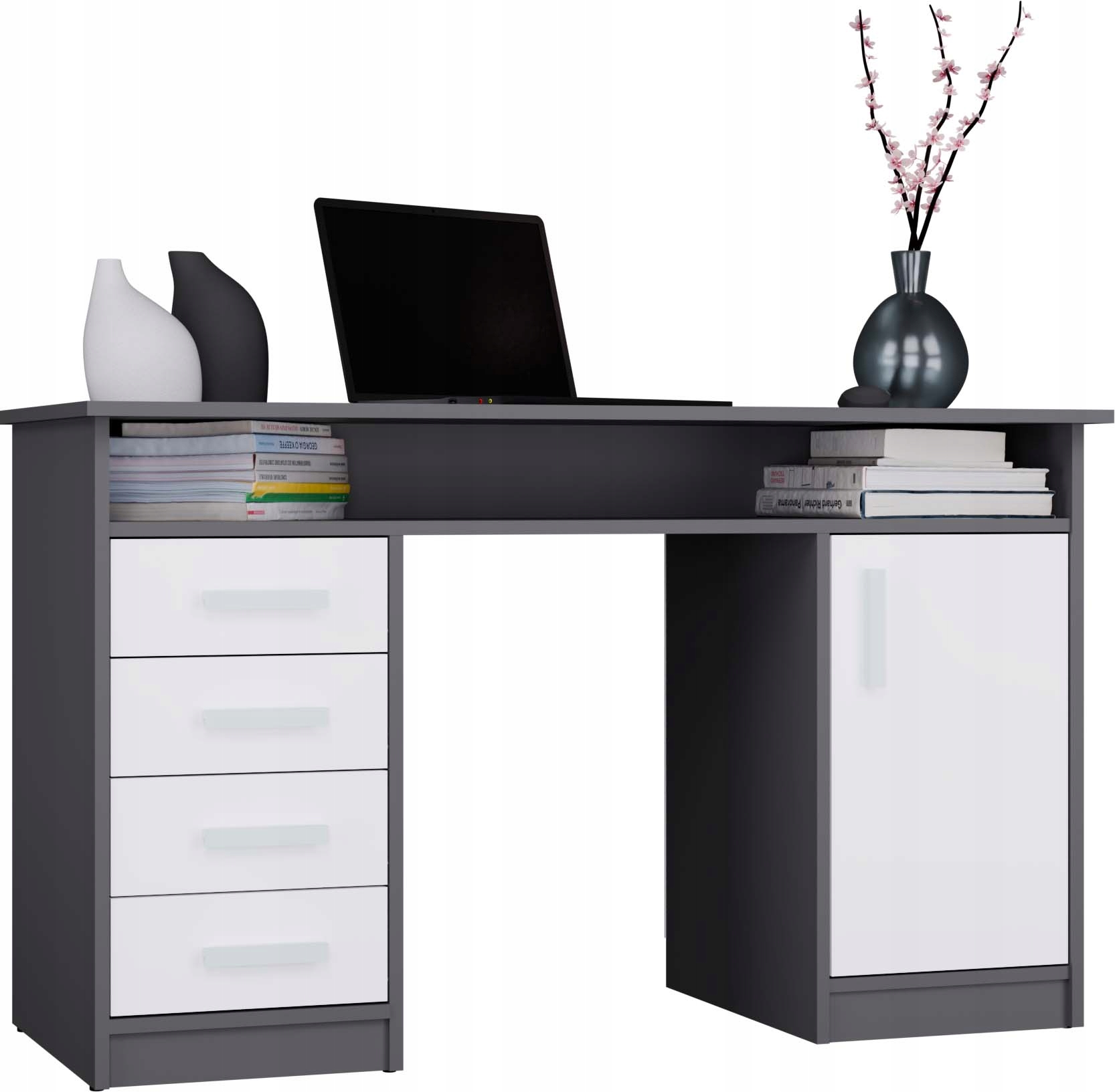 Nowoczesny design – Połączenie antracytu i bieli