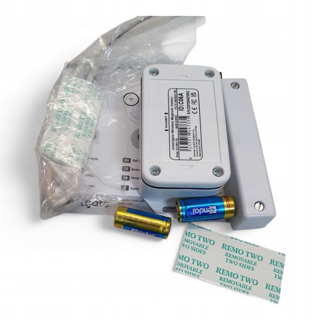 Wodoodporny czujnik magnetyczny – Monitorowanie stanu bramy