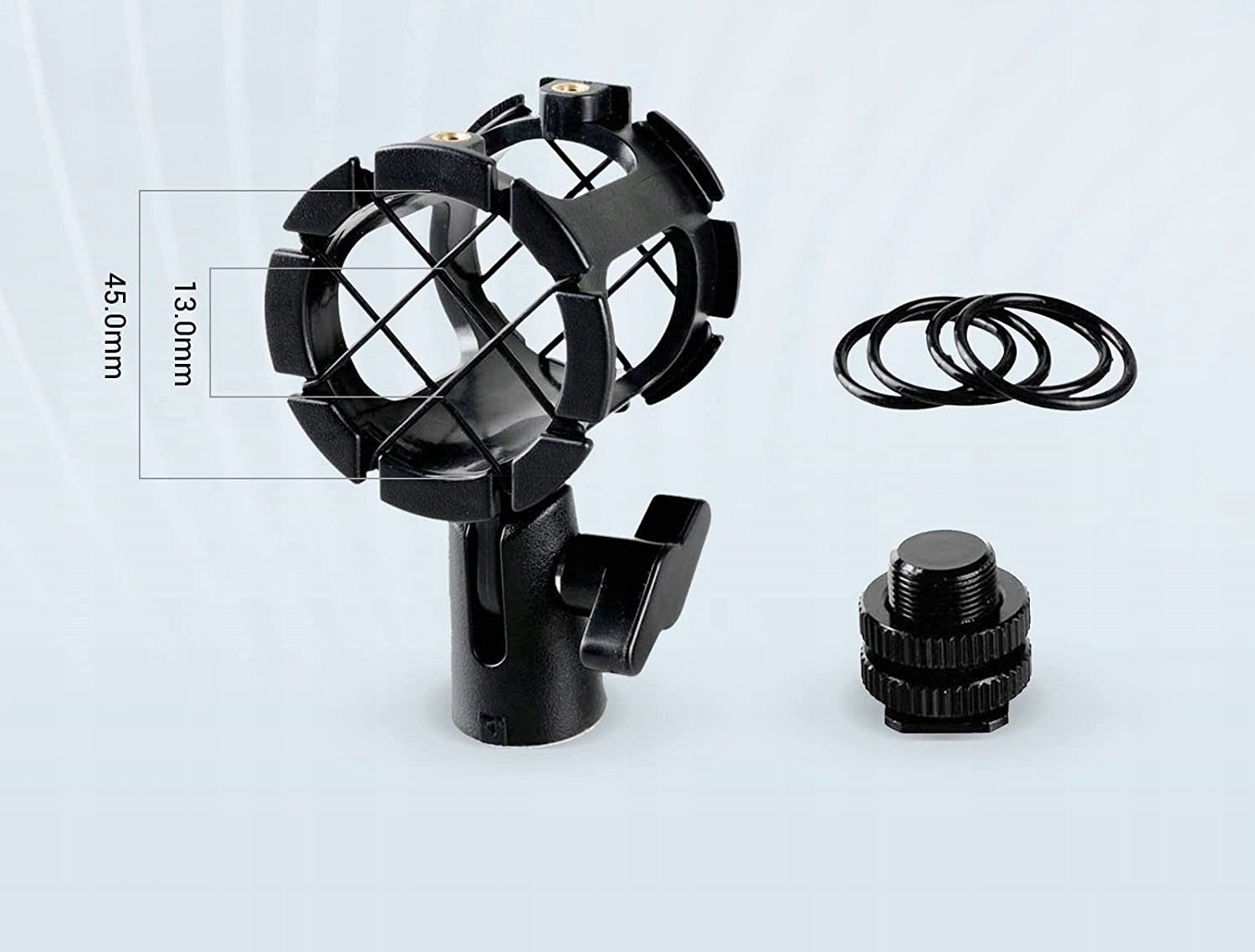 Łatwość użycia z adapterem do konwersji gwintów