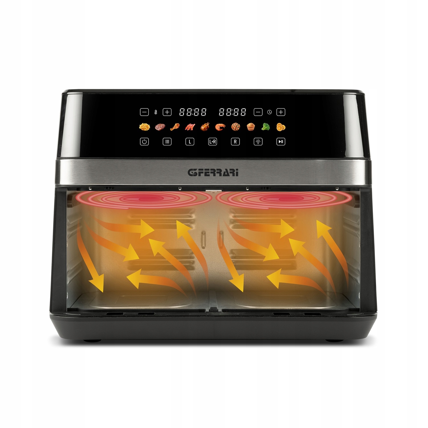 Unikalna konstrukcja z podziałem na 2 strefy gotowania