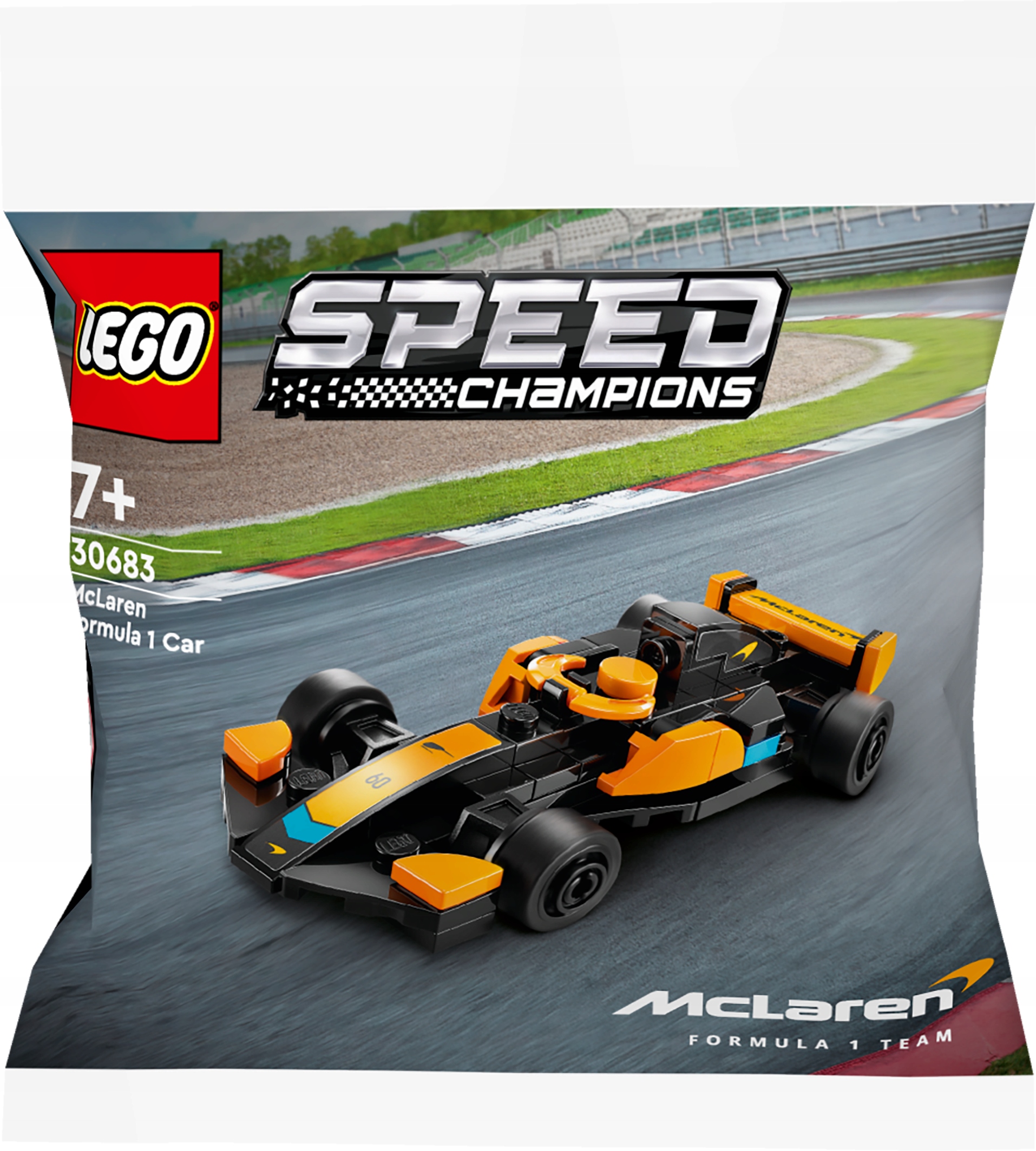 Speed Champions 30683 Samochód McLaren Formula 1 – Zbuduj swoją pasję do wyścigów