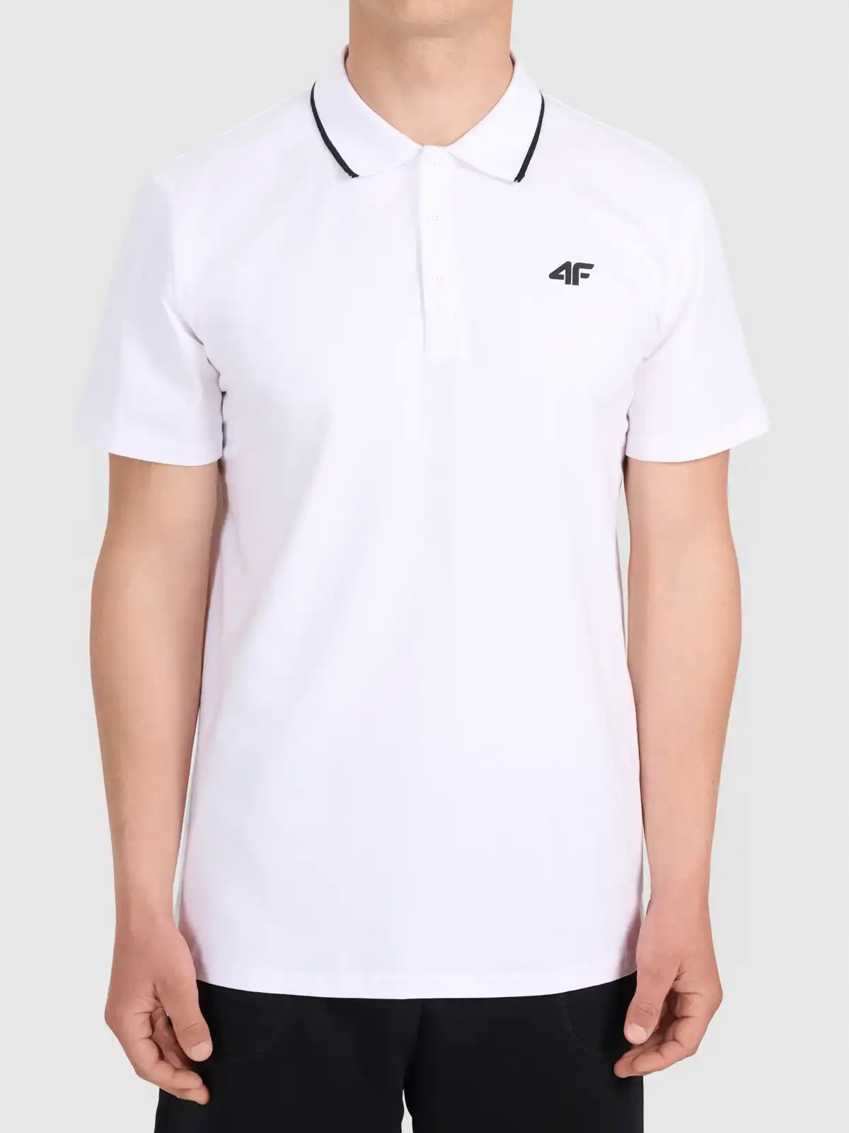 Męska koszulka polo M0773 – Elegancja i komfort w jednym