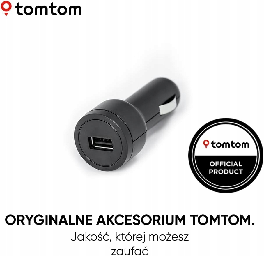 Ładowarka TomTom USB Autoladekabel – Zasilaj swoją nawigację w podróży