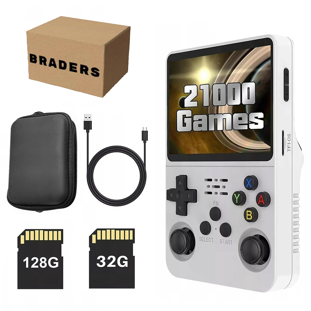 Przenośna Konsola Retro 15000 Gier Linux 64GB IPS 3,5” – Odkryj klasykę gier
