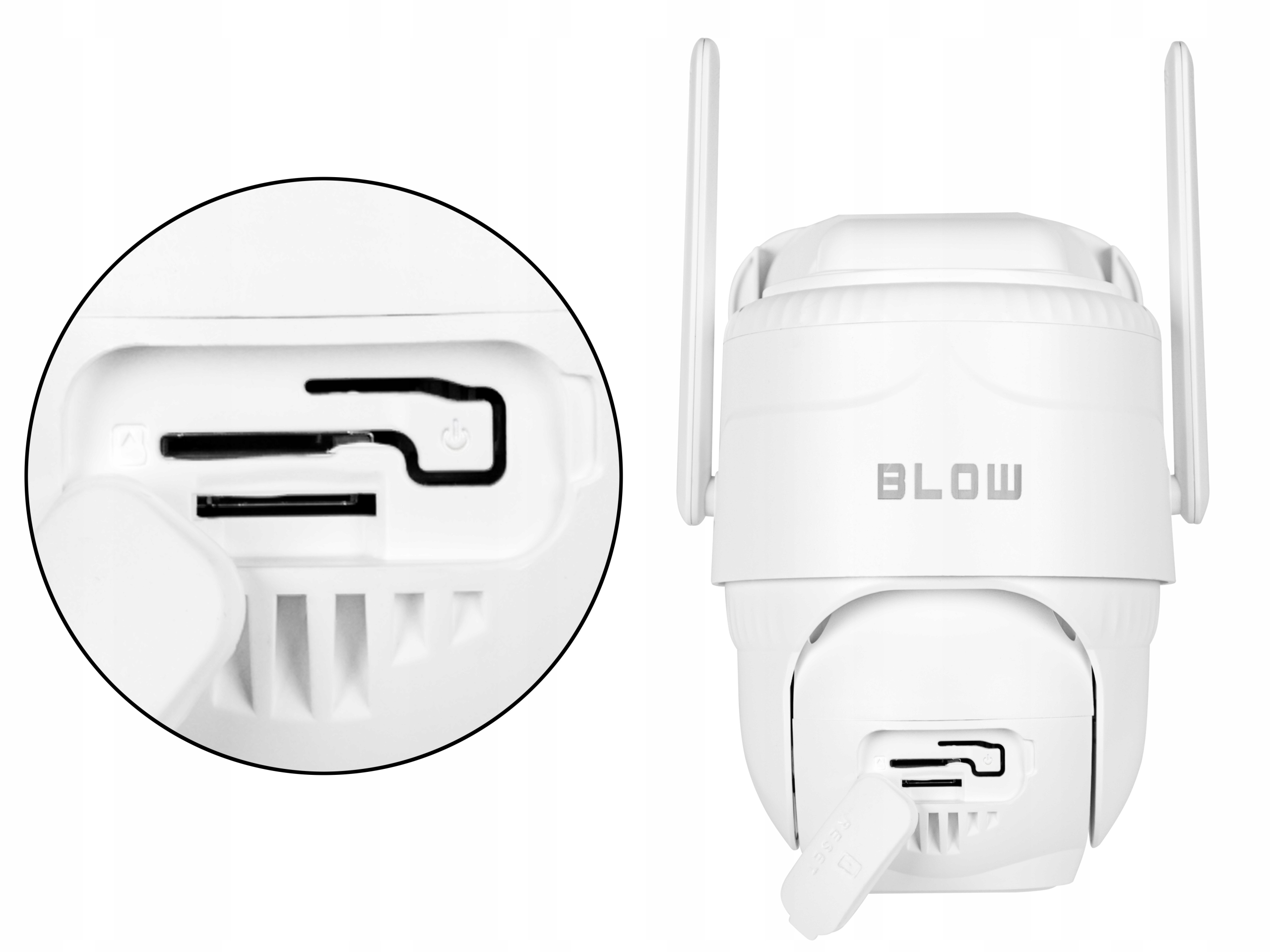 Wysoka rozdzielczość 3MP i szeroki kąt widzenia