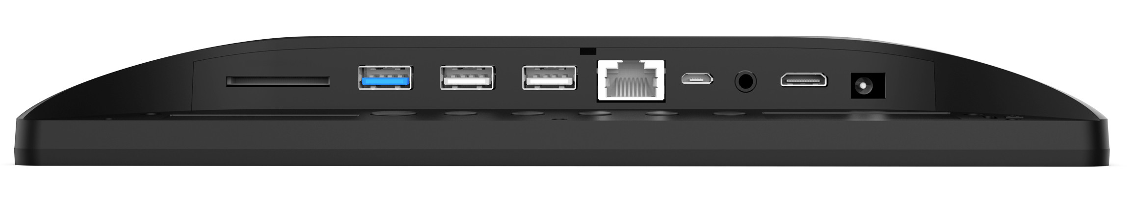 Złącza RJ-45 oraz slot na kartę SD