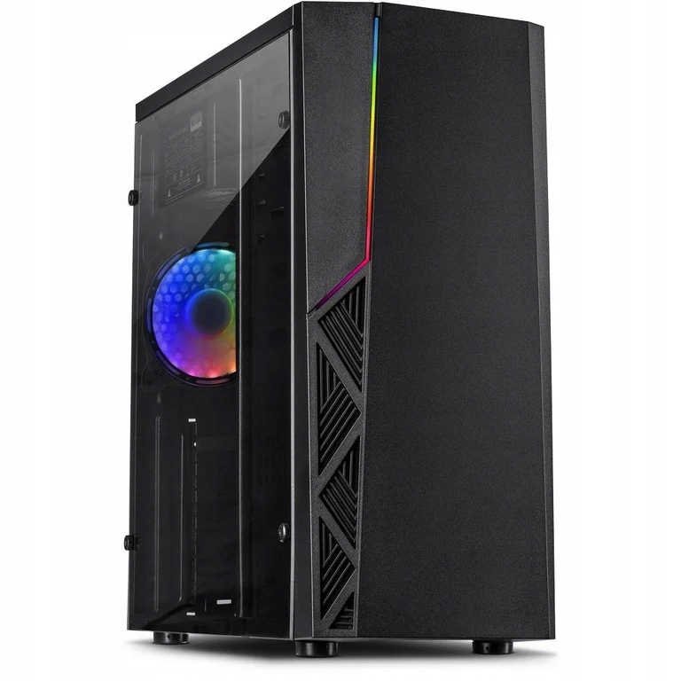 Inter-Tech B-02 RGB Tower Czarny – Nowoczesna obudowa komputerowa