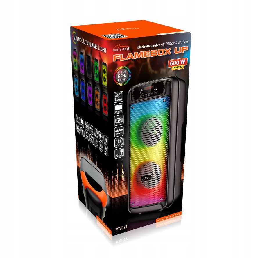 KOLUMNA GŁOŚNIK BLUETOOTH KARAOKE BT FM – Muzyka wszędzie z Tobą