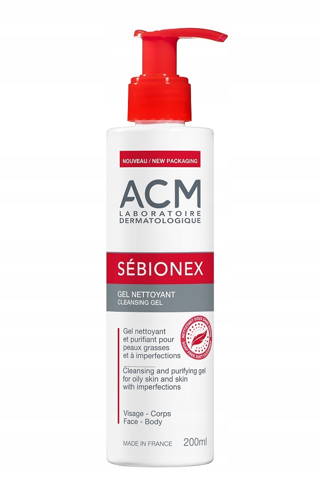Laboratoire ACM, Sebionex – Żel oczyszczający do twarzy 200 ml dla kobiet