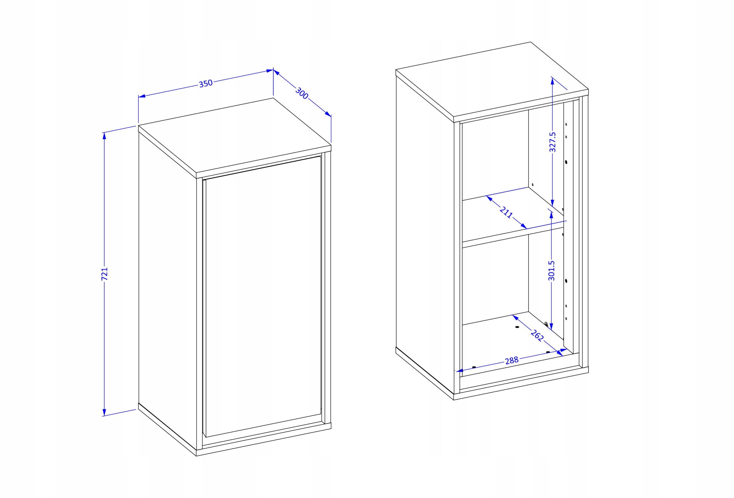Minimalistyczny design idealny do małych łazienek