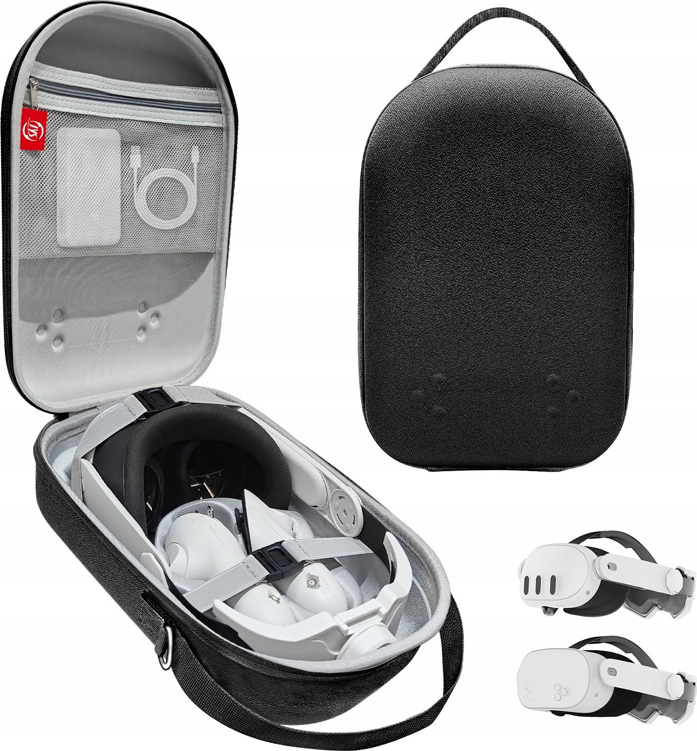 Wygodne zamknięcie i elastyczne kieszenie – Szybki dostęp do akcesoriów