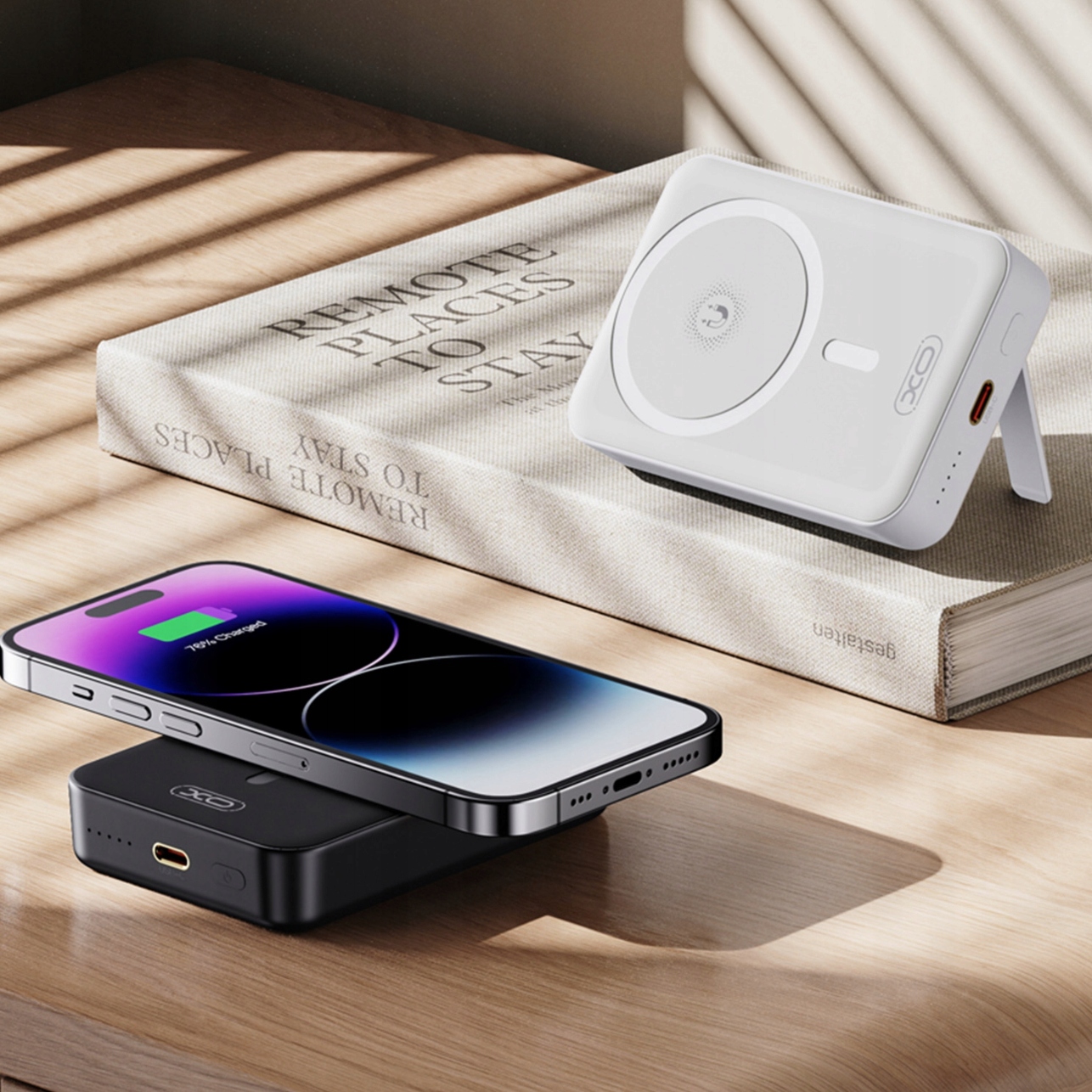 Bezprzewodowe ładowanie z różnymi opcjami mocy