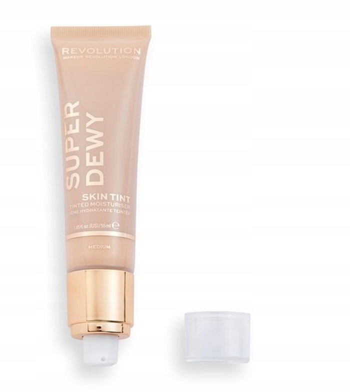 Makeup Revolution Superdewy Skin Tint Podkład 55ml – Idealne nawilżenie i promienna cera