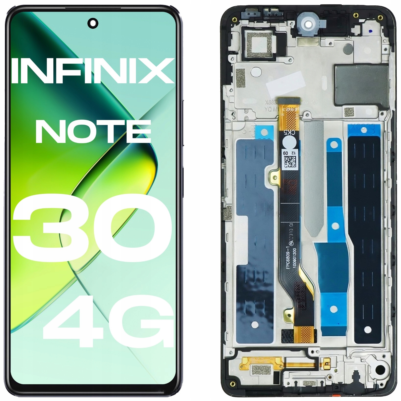 Wyświetlacz LCD do Infinix Note 30 4G X6833B – Idealne rozwiązanie dla Twojego smartfona