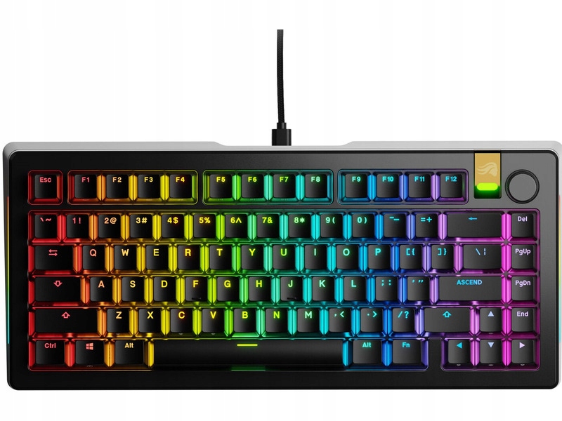 Klawiatura Glorious PC Gaming Race GMMK 3 Pro HE 75% – Idealna dla graczy