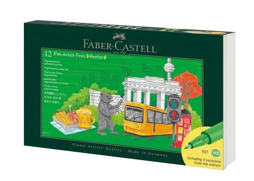 Pisaki artystyczne Berlin 12kol Faber-Castell – Twój klucz do kreatywności