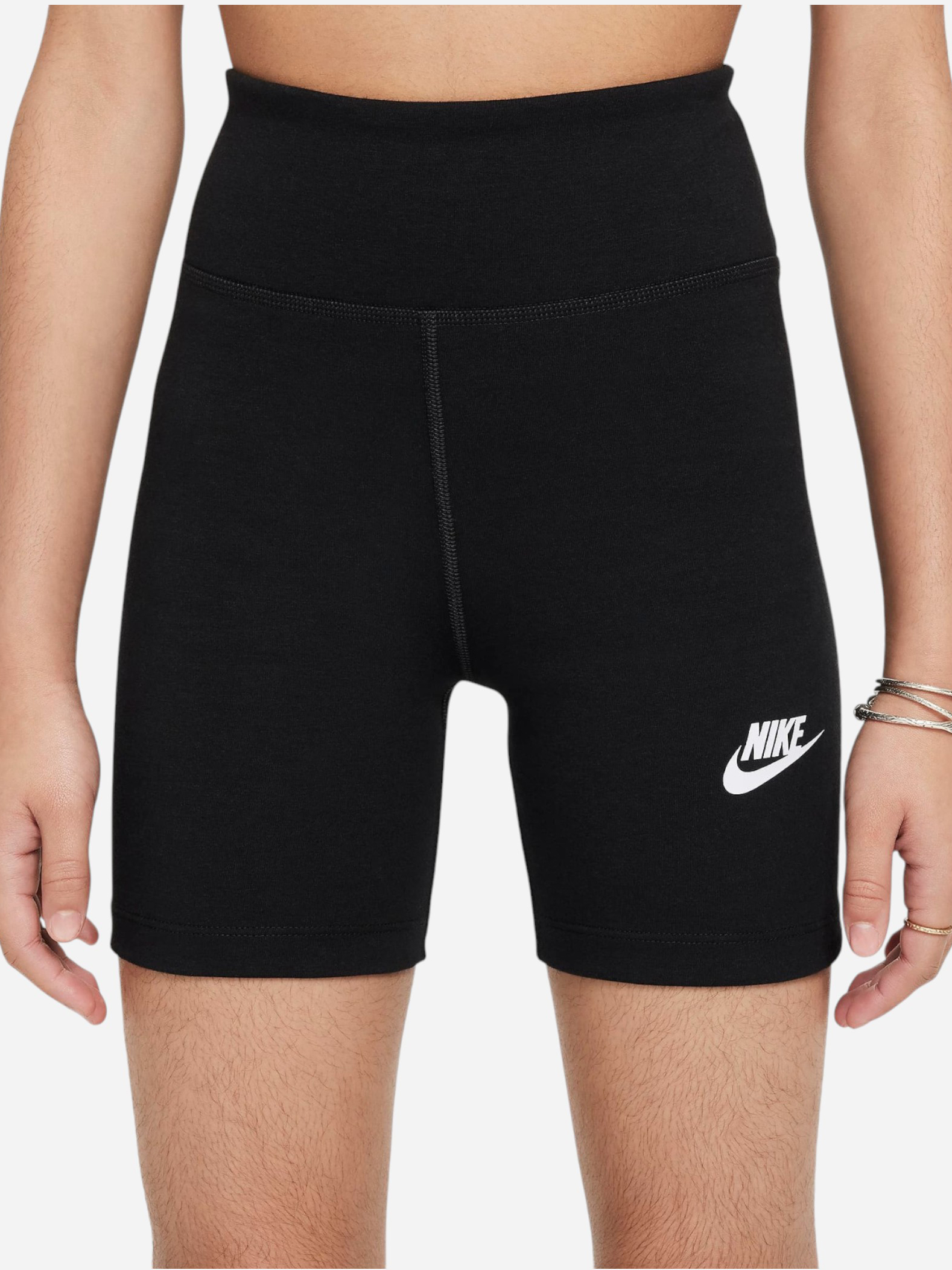 Nike tamprės mergaitėms NSW CLSSC 5IN – Styl i komfort dla aktywnych dziewczynek