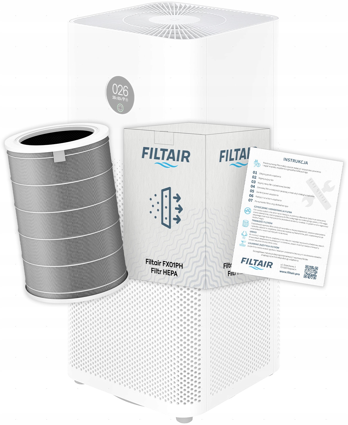 Filtr powietrza HEPA H13 do Xiaomi Air Purifier – Czyste powietrze w Twoim domu