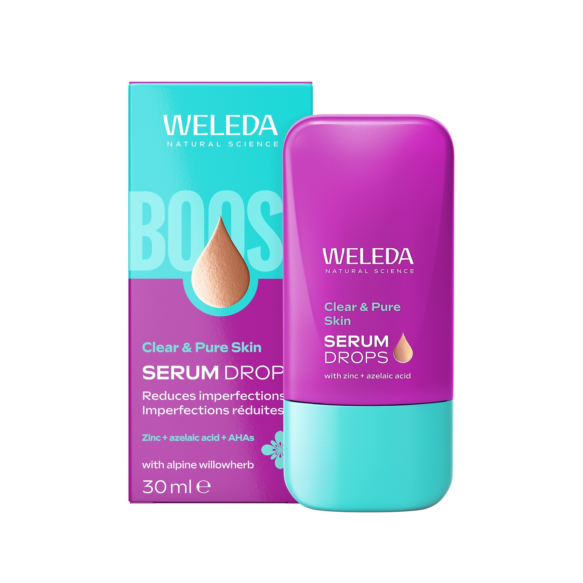 WELEDA Serum w kroplach przeciw niedoskonałościom 30ml – pielęgnacja dla czystej skóry
