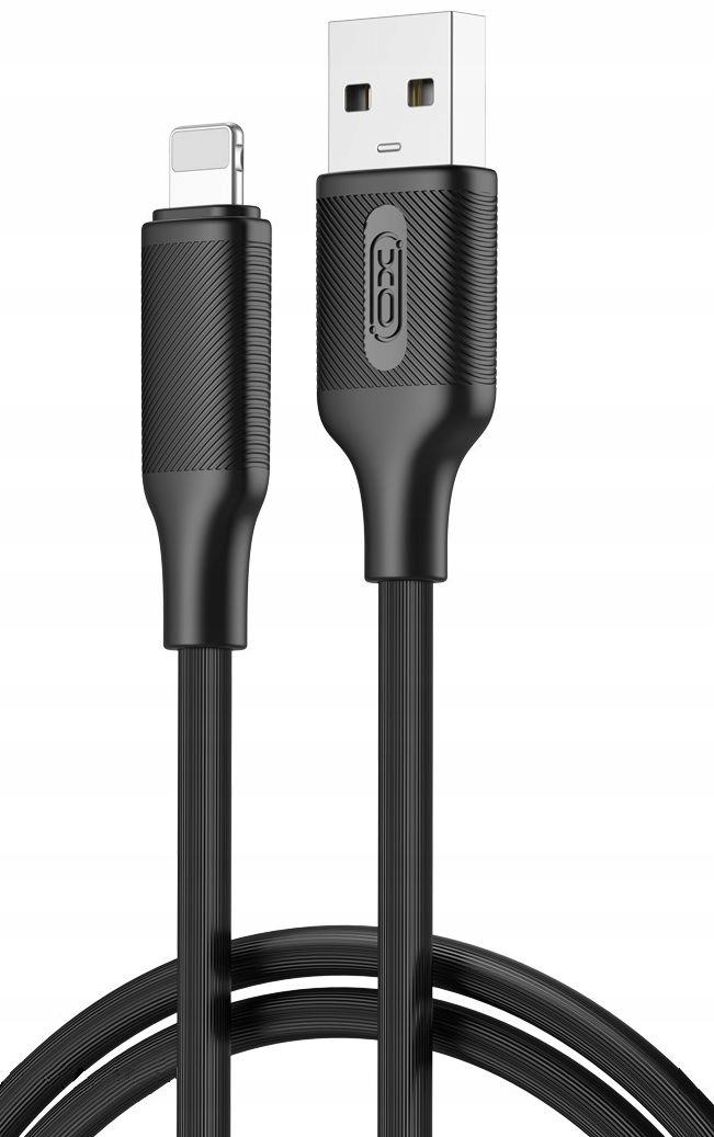 XO kabel NB265 USB - Lightning 1,0m 2,4A czarny – Idealne połączenie dla Twojego urządzenia Apple