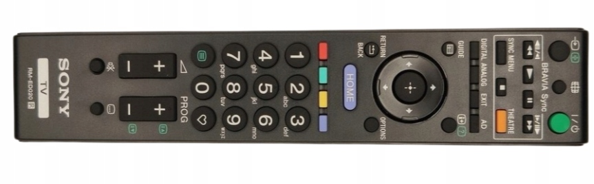 Pilot RTV Sony RM-ED020 – Idealne zdalne sterowanie do Twojego telewizora