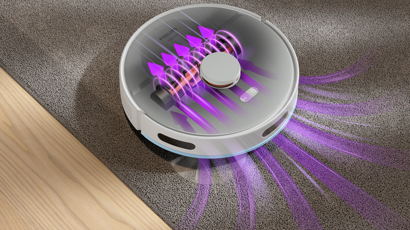 Funkcje odkurzania i mopowania w jednym urządzeniu