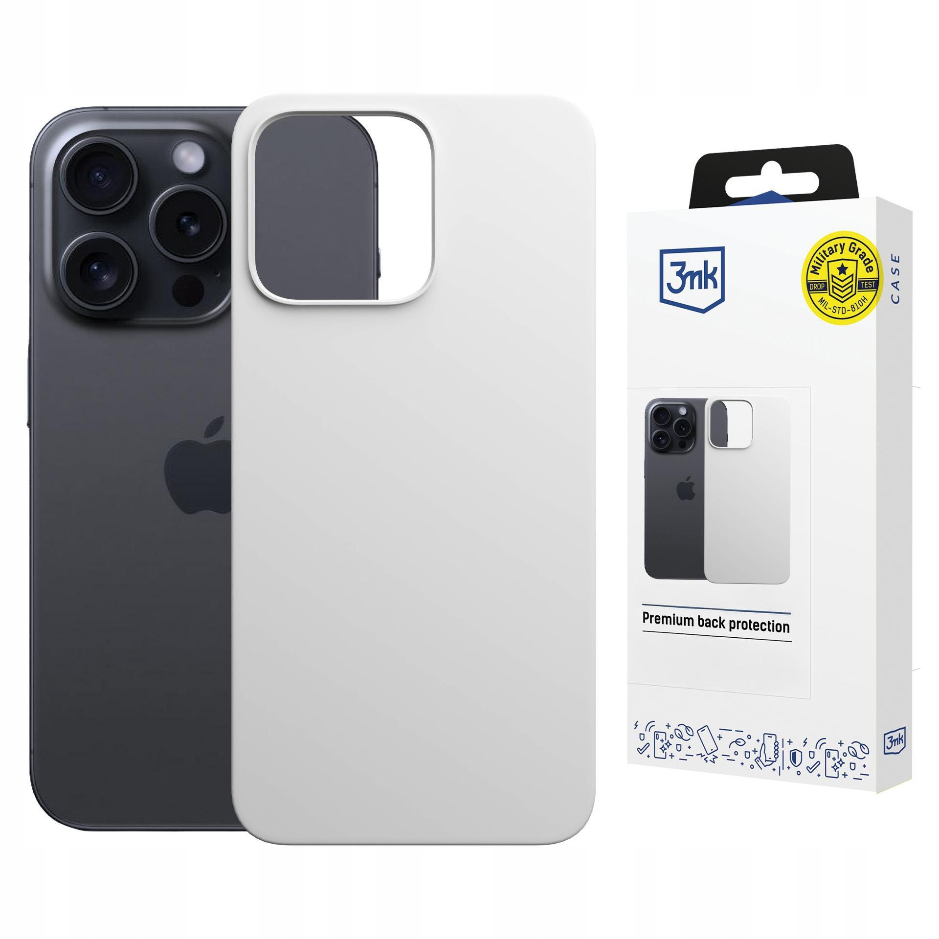 Apple iPhone 14 Pro Max - 3mk Hardy Mellow MagCase White – Elegancka ochrona dla Twojego smartfona