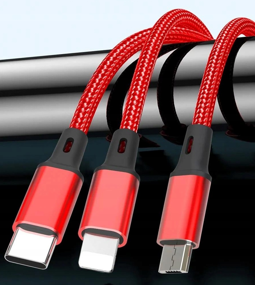 Trwałość dzięki nylonowemu oplocie