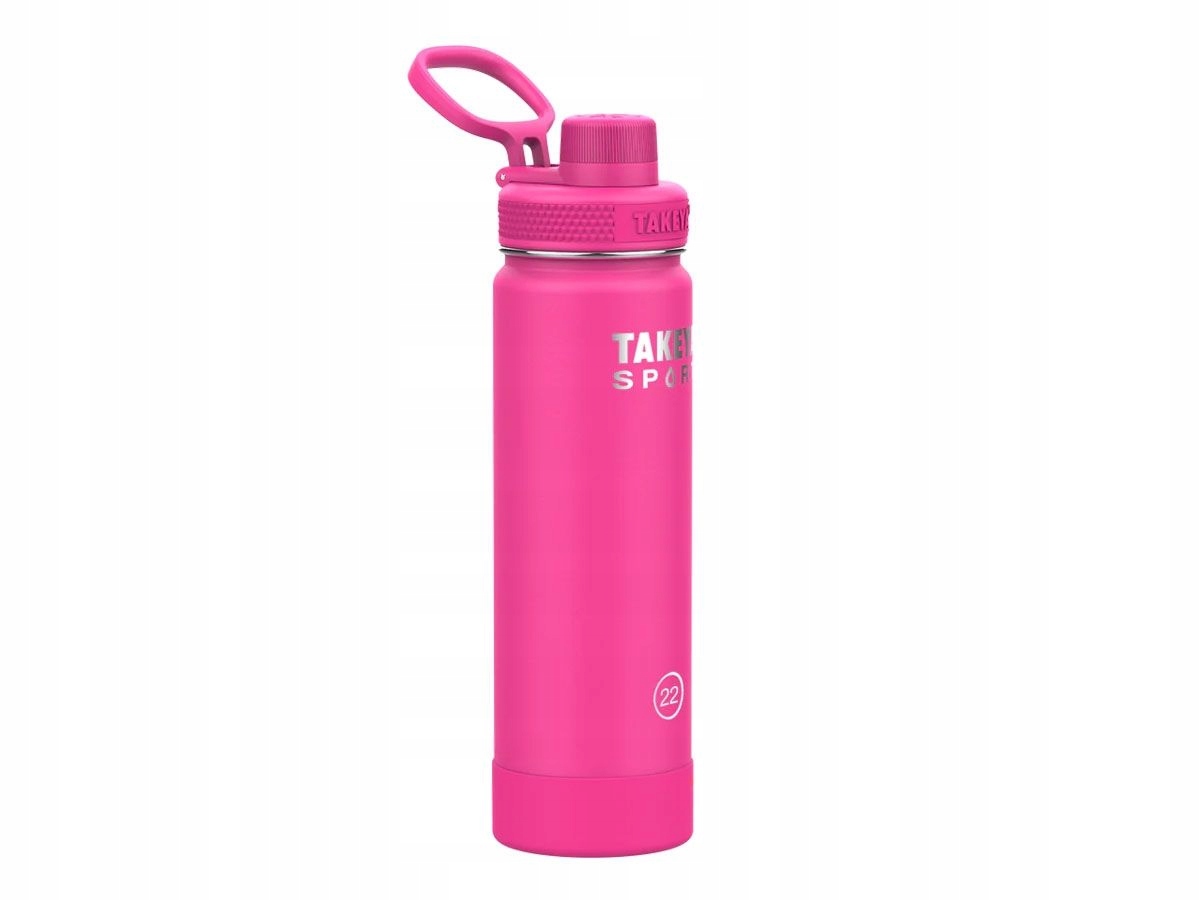 Takeya Sport Copper Spout 650ml Pink Sweep – Idealna butelka dla aktywnych