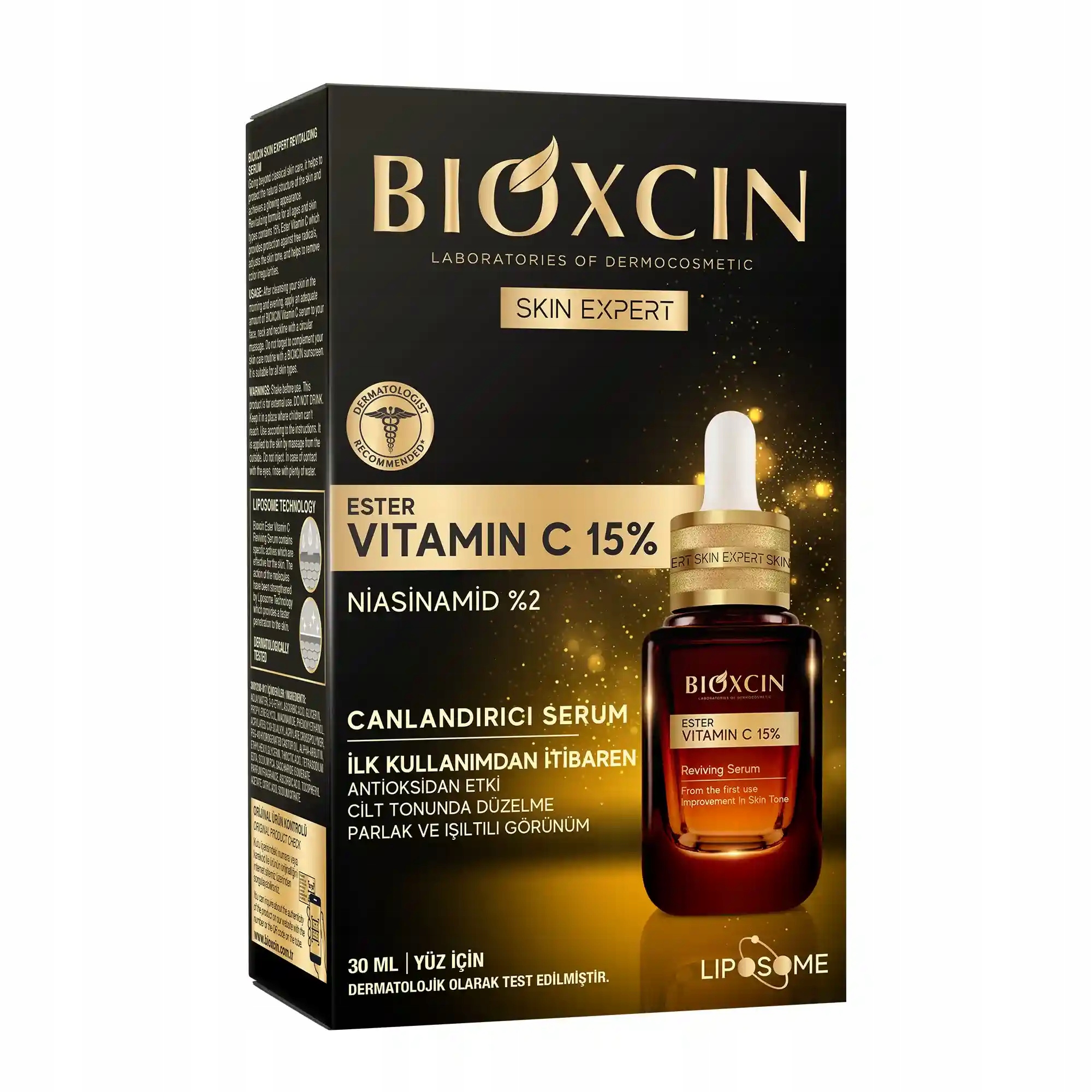 Bioxcin Skin Expert Witamina C 15% – Rewitalizujące serum dla zdrowej skóry