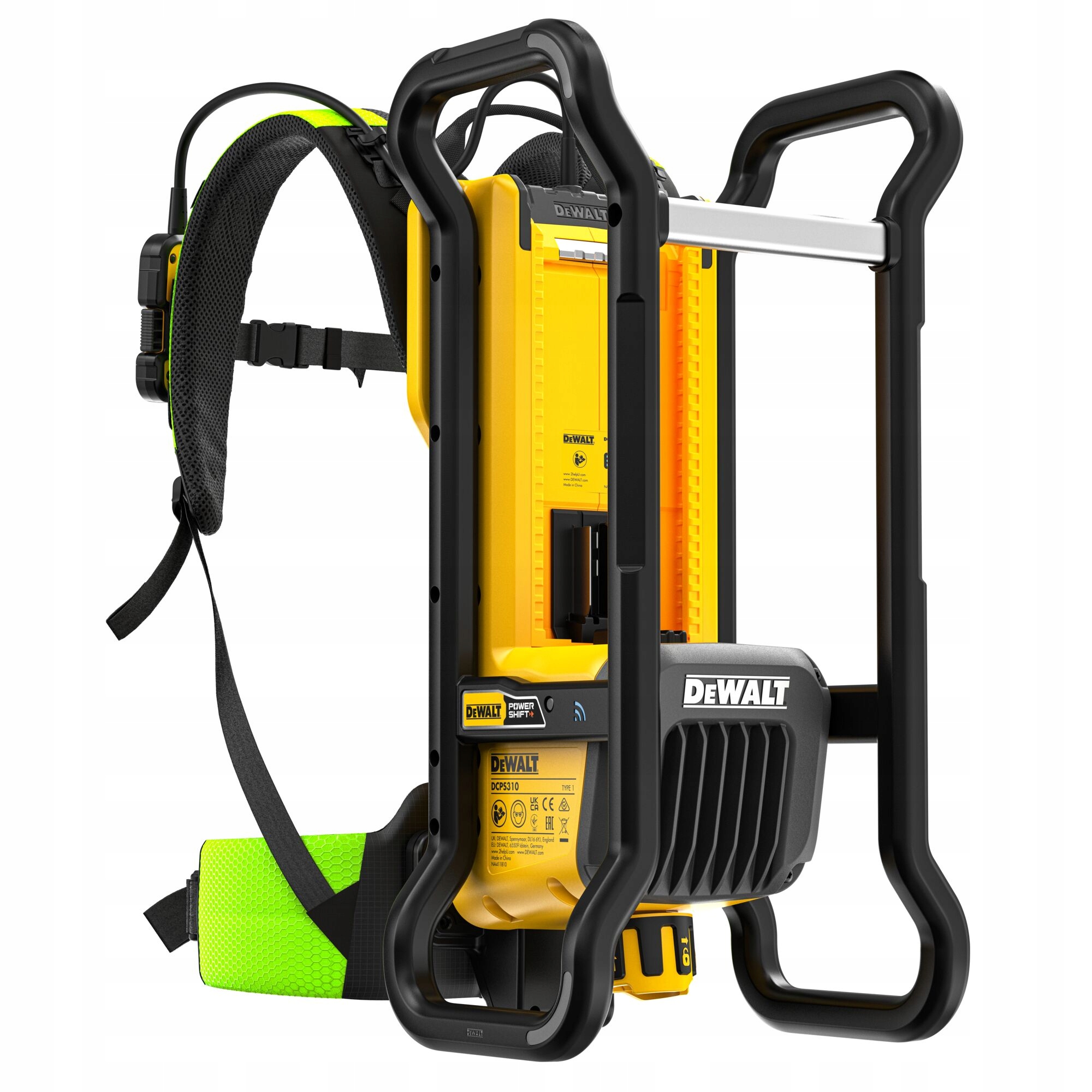 Opis wibratora plecakowego DeWALT