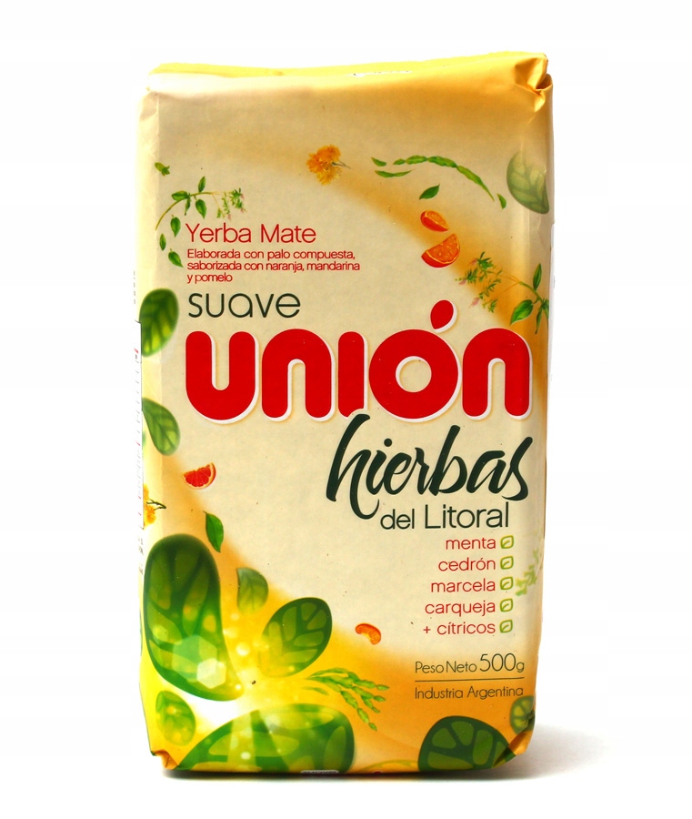 Yerba Mate Union Hierbas del Litoral 0.5kg – Orzeźwiająca przyjemność z Argentyny